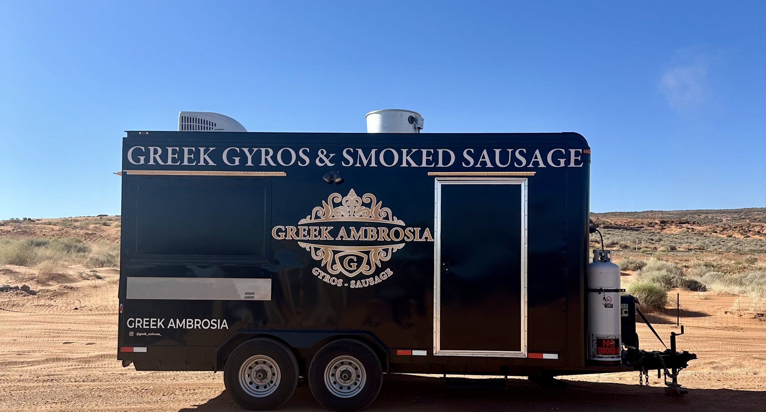 greek ambrosia food truck