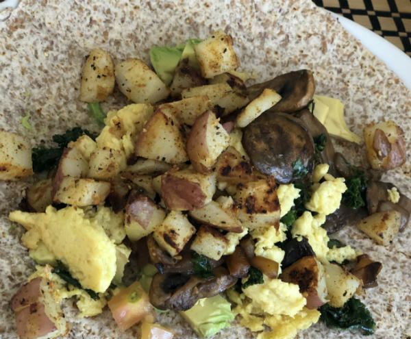 Vegan Breakfast Burrito Recipe